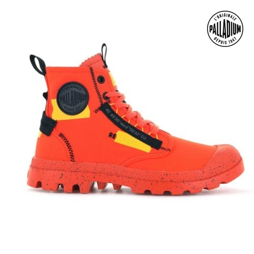 Bottes Palladium Pampa Hi Re-craft Homme Rouge | FR NXJ392P